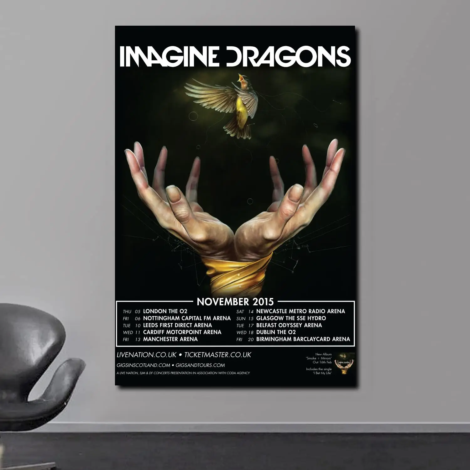 Imagine Dragons Evolve Art Print Posters HD Print Canvas Poster Bedroom Decor Sports Landscape Office Room 16 - Imagine Dragons Shop