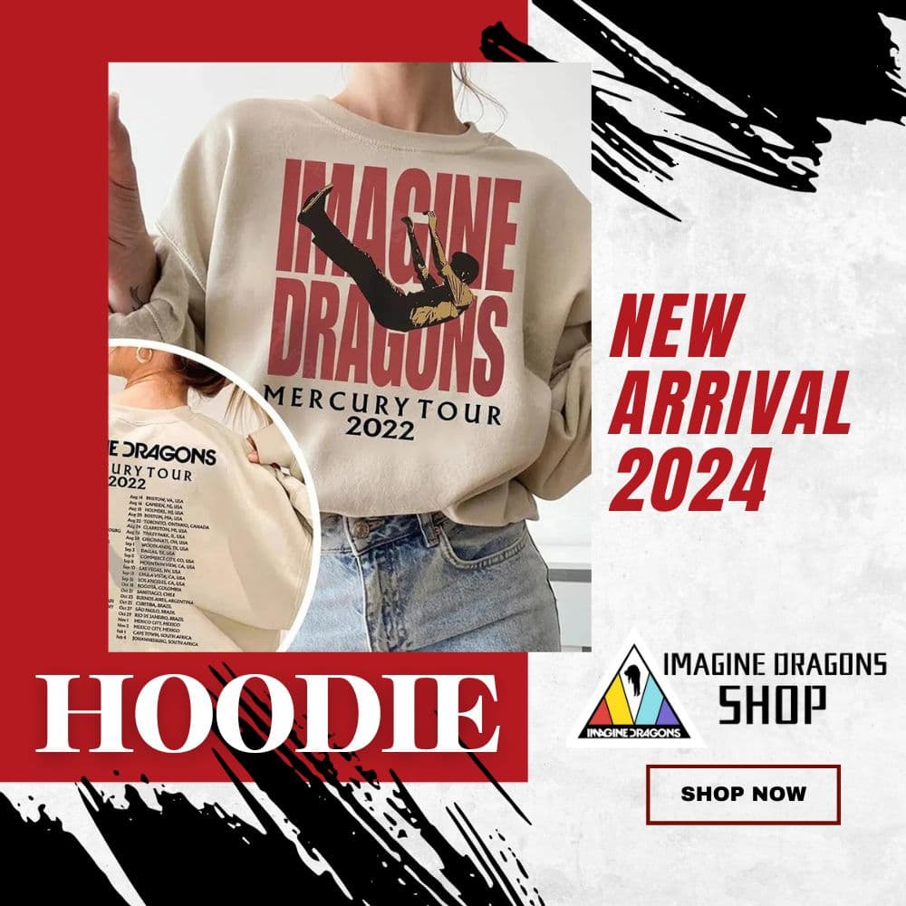Imagine Dragons shop hoodie collection